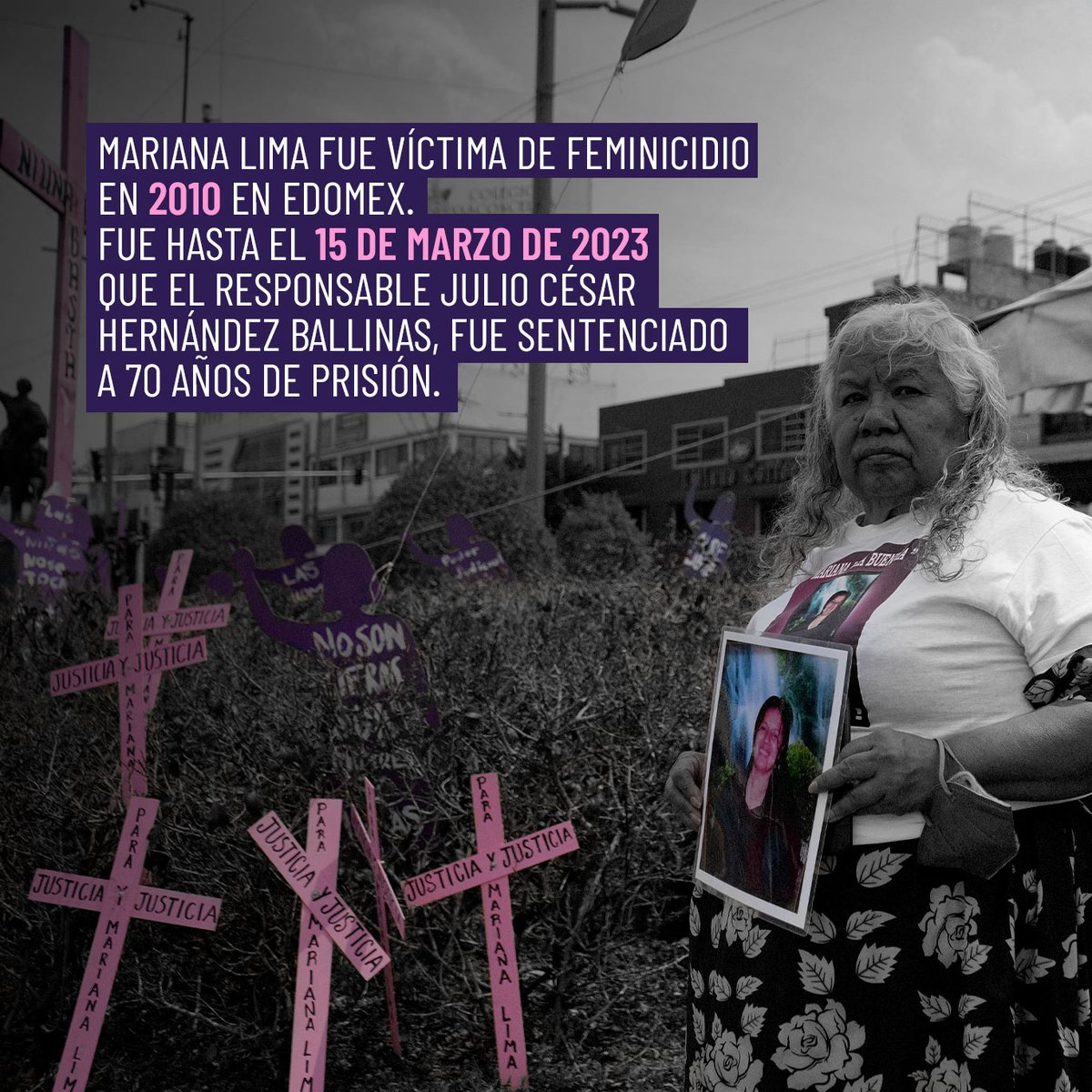 _marejada_'s tweet photo. Este 25 de marzo, Irinea Buendía conmemoró el cumpleaños 42 de su hija Mariana Lima Buendía, víctima de #feminicidio en 2010 en el #Edomex, la entidad más peligrosa para las mujeres. 

#MarianaLimaBuendía

📸 @siwapaz https://t.co/QCW2DWKw2A