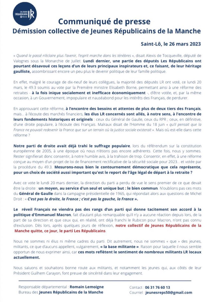 romeo_frot's tweet photo. 🚨3 fédérations de @jeunesreps ont voté leur dissolution en six jours.

Comment ne pas comprendre leur déception ? Notre parti joue le jeu de la majorité sans y appartenir. 

Le en même temps n’est pas dans notre ADN ! Sans cap, nous ne reconquerrons jamais le coeur des français. https://t.co/5l441QHoPa