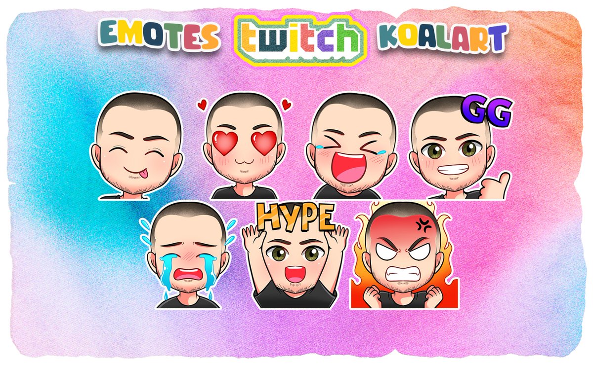 koalartcreative's tweet photo. @ItsAtizzity Hello streamer, if you looking for twitch emotes or sub badges, It's only $5 each ^^. And I have another interesting promo. 7 emotes or badges for only $25!! 
https://t.co/V4U6B8z4li https://t.co/ams7YeXHWK