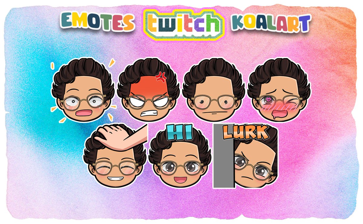 koalartcreative's tweet photo. @ItsAtizzity Hello streamer, if you looking for twitch emotes or sub badges, It's only $5 each ^^. And I have another interesting promo. 7 emotes or badges for only $25!! 
https://t.co/V4U6B8z4li https://t.co/ams7YeXHWK