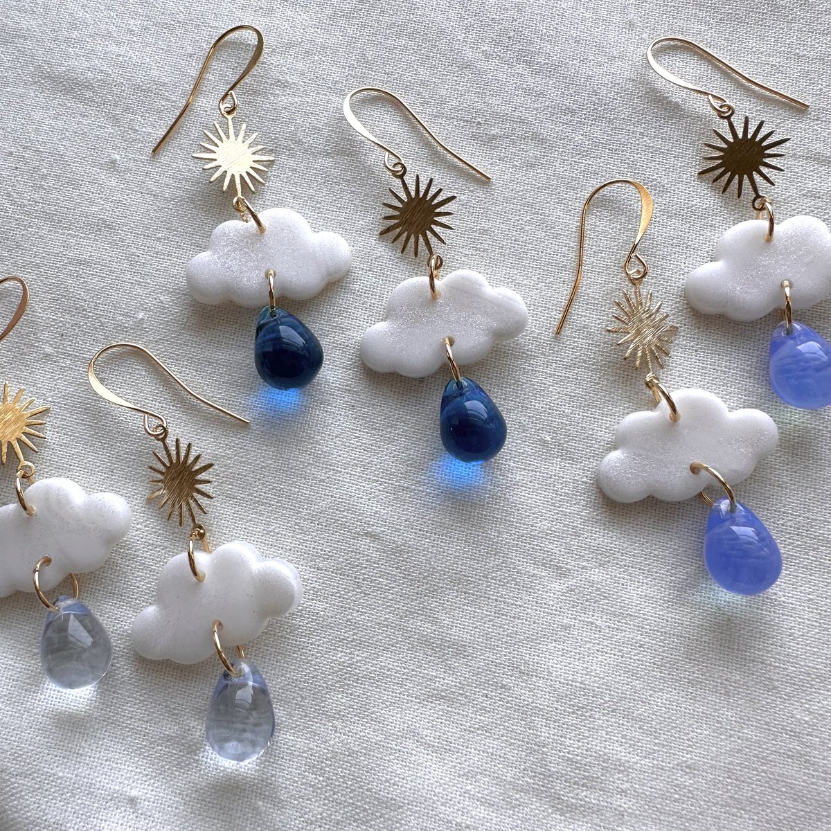 WaterBearClayCo's tweet photo. cloudy styles have been restocked on https://t.co/ewsrF7I2Gi and are eligible for 25% off! no code needed, discount applies automatically at checkout! (US shipping only.) 🌦️ https://t.co/ZmQPyZlhxx