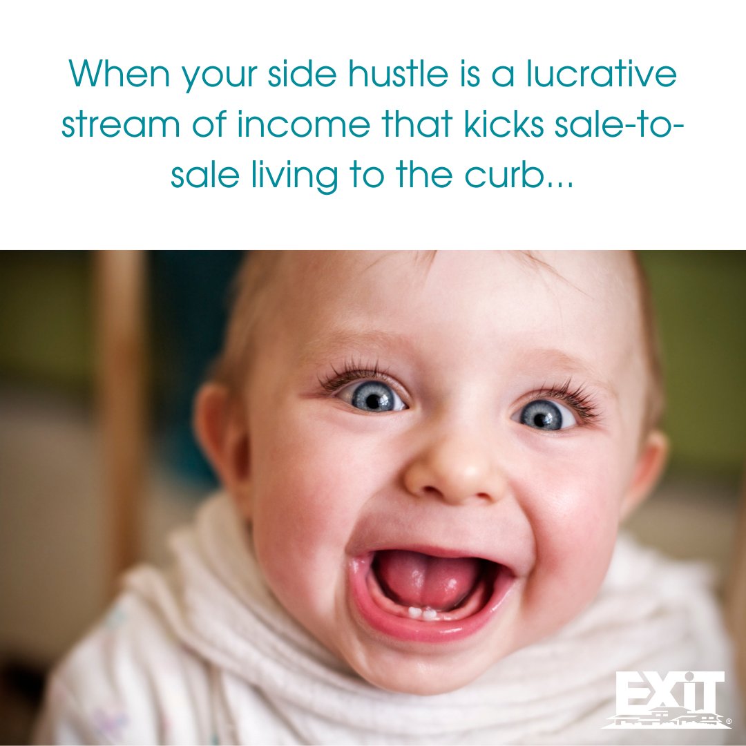 exitrealtycorp's tweet image. “I cannot benefit from another stream of income,” said no one ever.

📲 Text ITSMYTIME to 85377 to learn more.