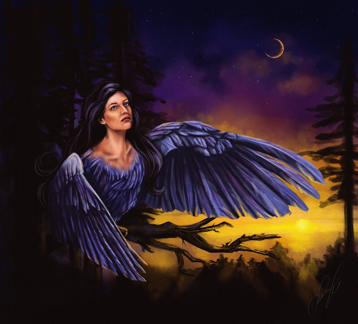 KatMarkina15's tweet photo. Hello, dear friends ❤️

✏️ Sirin [from the Greek seirēn, cf. siren] is a virgo bird. In Russian spiritual poems, descending from paradise to earth, she enchants people with singing, in Western European legends she is the embodiment of an unhappy soul.

@LIX_original

#birdftm https://t.co/13P1nmoWgM