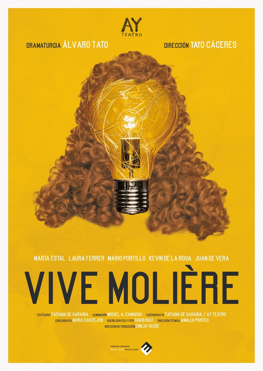 jehchechu's tweet photo. ¡ARTE y ARTISTAS es @_AyTeatro!
En #ViveMolière son ingeniosos, didácticos, divertidos...
Ideal la idea de Dato, Chisme y Mito. Nunca habrá sido representado mejor #Molière.
¡Para qué actores famosos si están:
#LauraFerrer, #MartaEstal, #JuanDeVera, #KevinDeLaRosa y @Zhievka! https://t.co/fgzfqxdZF4