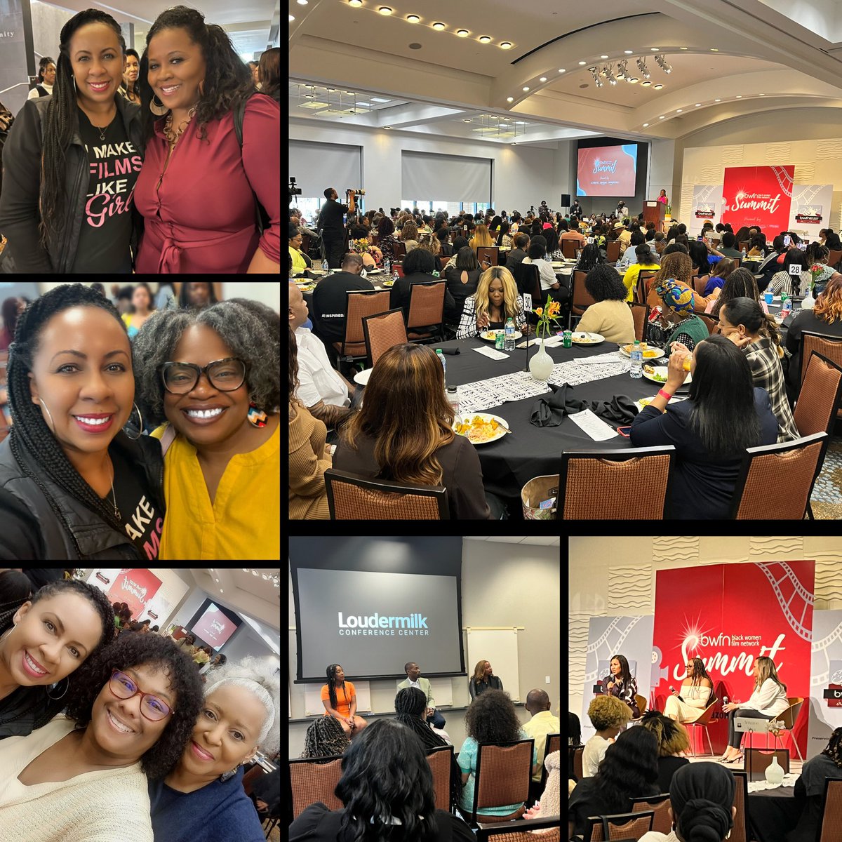 GlenNetaGriffin's tweet photo. The 2023 Black Women Film Network Summit was phenomenal. It was so great to see everyone. “There is POWER in being underestimated.” Watch Us Work! 🎬 #Atlanta #BWFN #Creators #ContentCreators #Development #Actors #Directors #Producers #Writers #Pitch #ReelDivas @BWFN @HouseofGInc https://t.co/dEFz4lSv8R