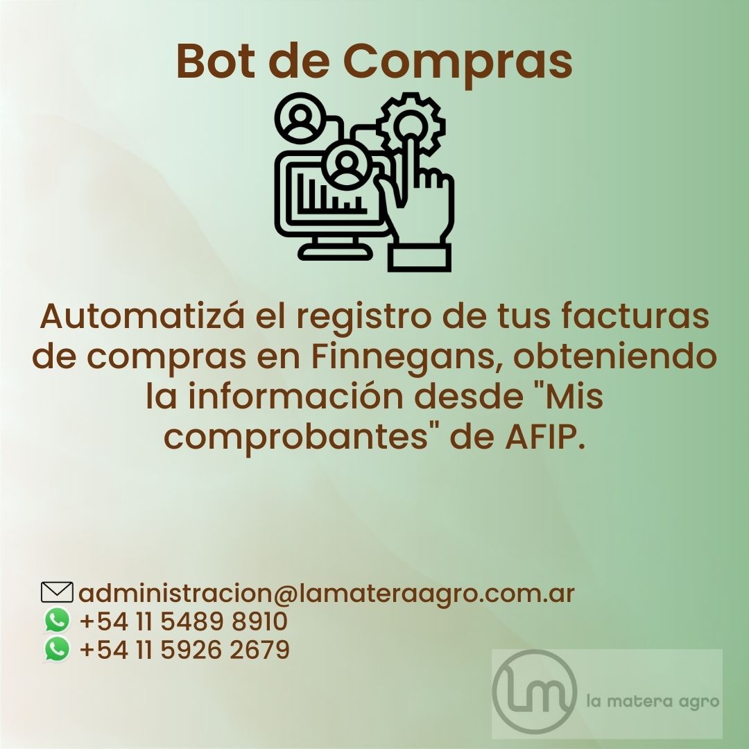 LaMateraAgro's tweet photo. #erp @FinnegansSA #gestionagropecuaria https://t.co/LzHnRVnzT4