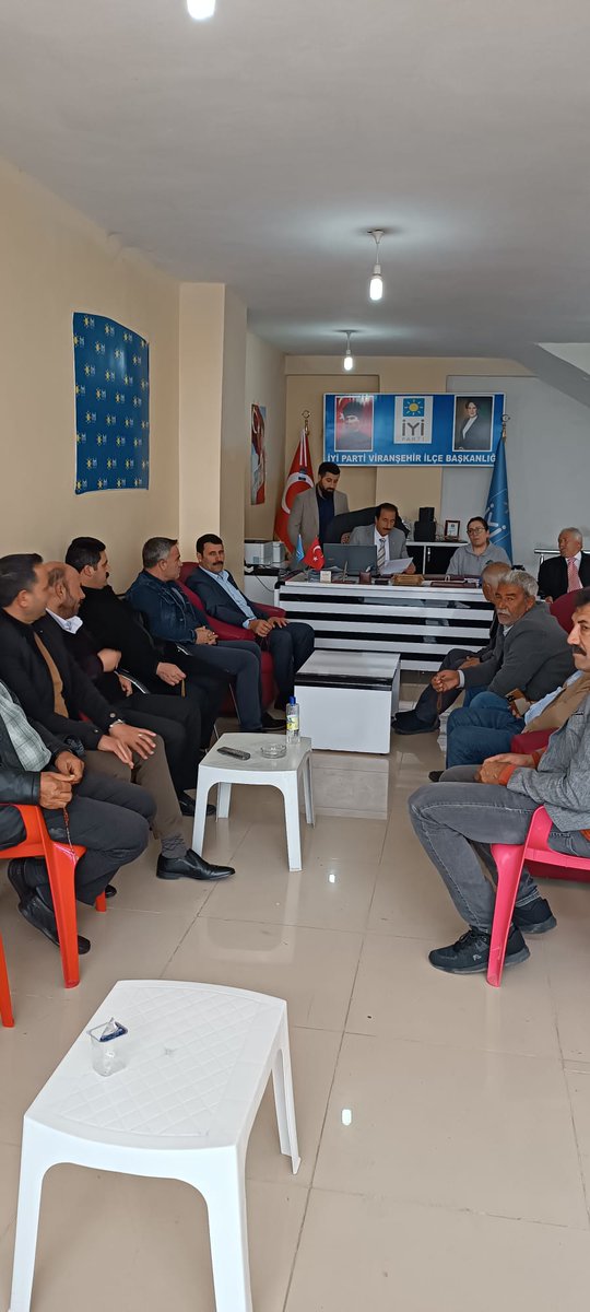 Viransehir İYİ parti  14 Mayıs seçimi  ile ilgili Aylık toplantımızı yaptık yönetim ile istişarelerde bulumduk