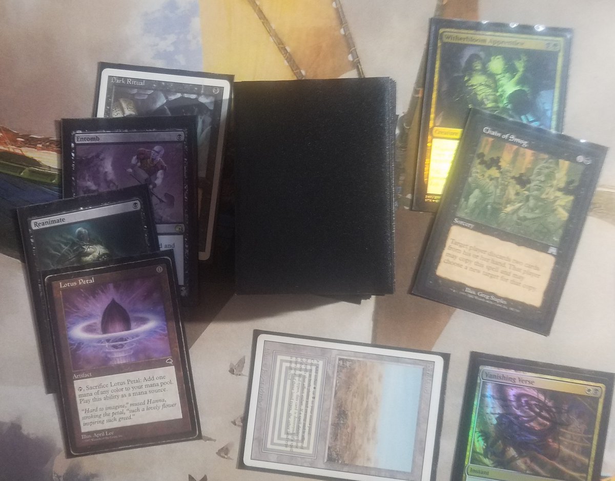 T1'ed <a href="/GlitterLeader/">✨Brighantia Libbyana✨ mom of Princess Meatball✨</a> w/ her own deck 🤷‍♂️. --- Take that Slivers!