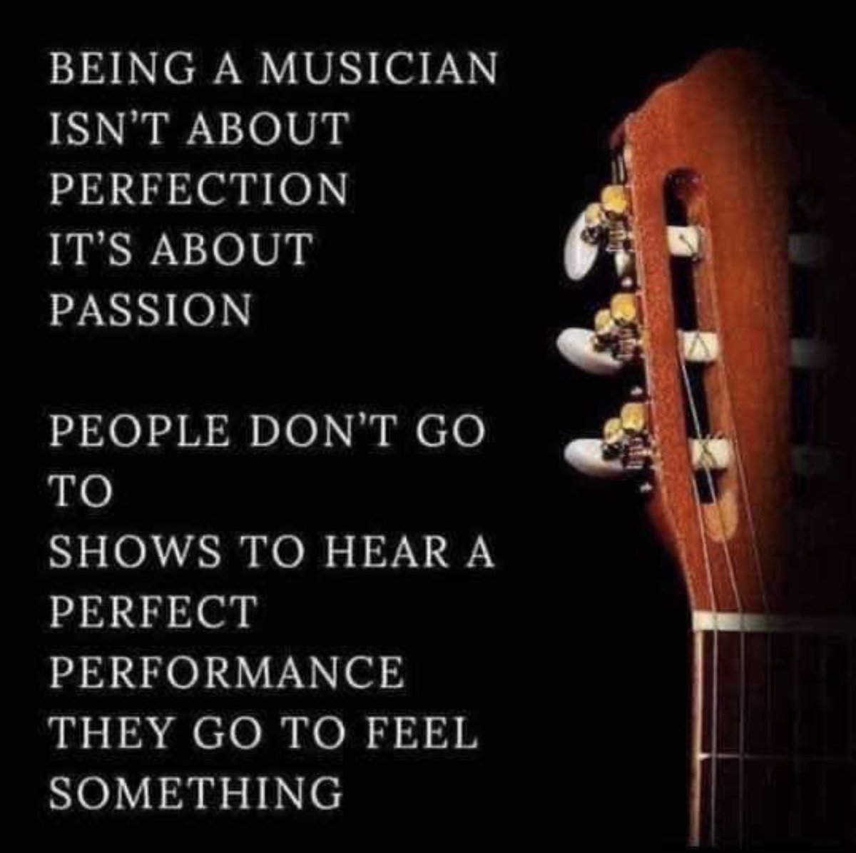 playinglesshurt's tweet image. #quoteoftheday #music #musicians #passion