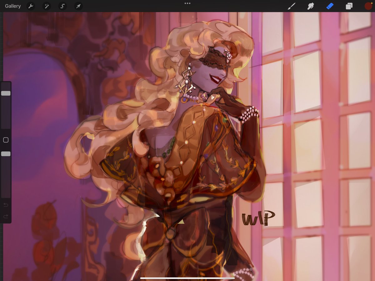 Dreamwitch wip that i wont finish RRRAAGH!!! #IdentityV