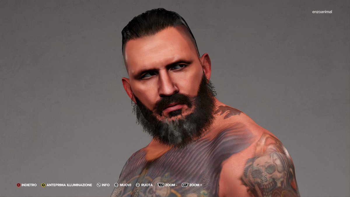 enzoanimal90's tweet photo. Brody King is uploaded and avaible for download!
It's a collab with my partnah @Jena_Sting . 
Credit to @LEGITxATTIRES and @KLCNM  for the attire.
Search for : BRODY , KING , ENZOANIMAL
#WWE2K23 #BrodyKing #HouseOfBlack https://t.co/qXyyKQ2pT5