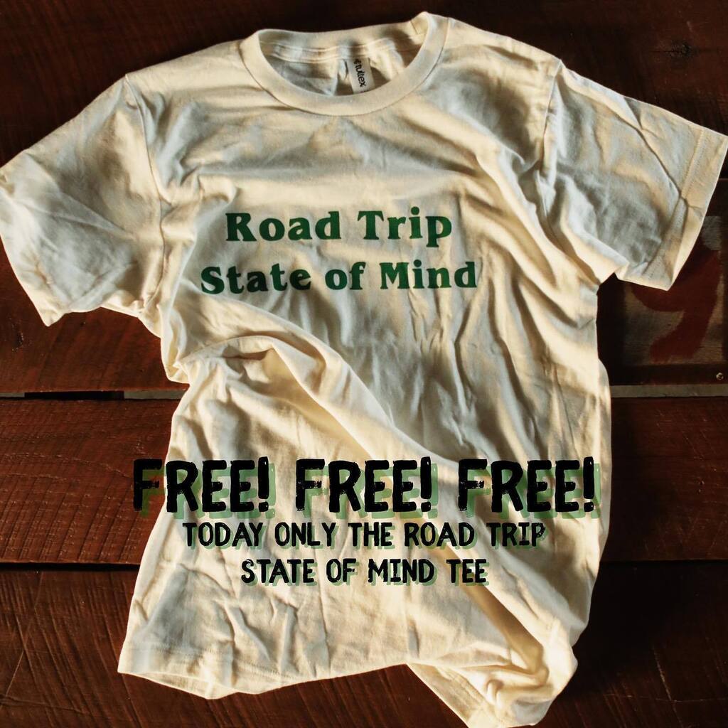 Just about ready to wrap up appreciation week! Only four days to go! Todays tee is the road trip State of mind! instagr.am/p/CqRGW_kuttf/