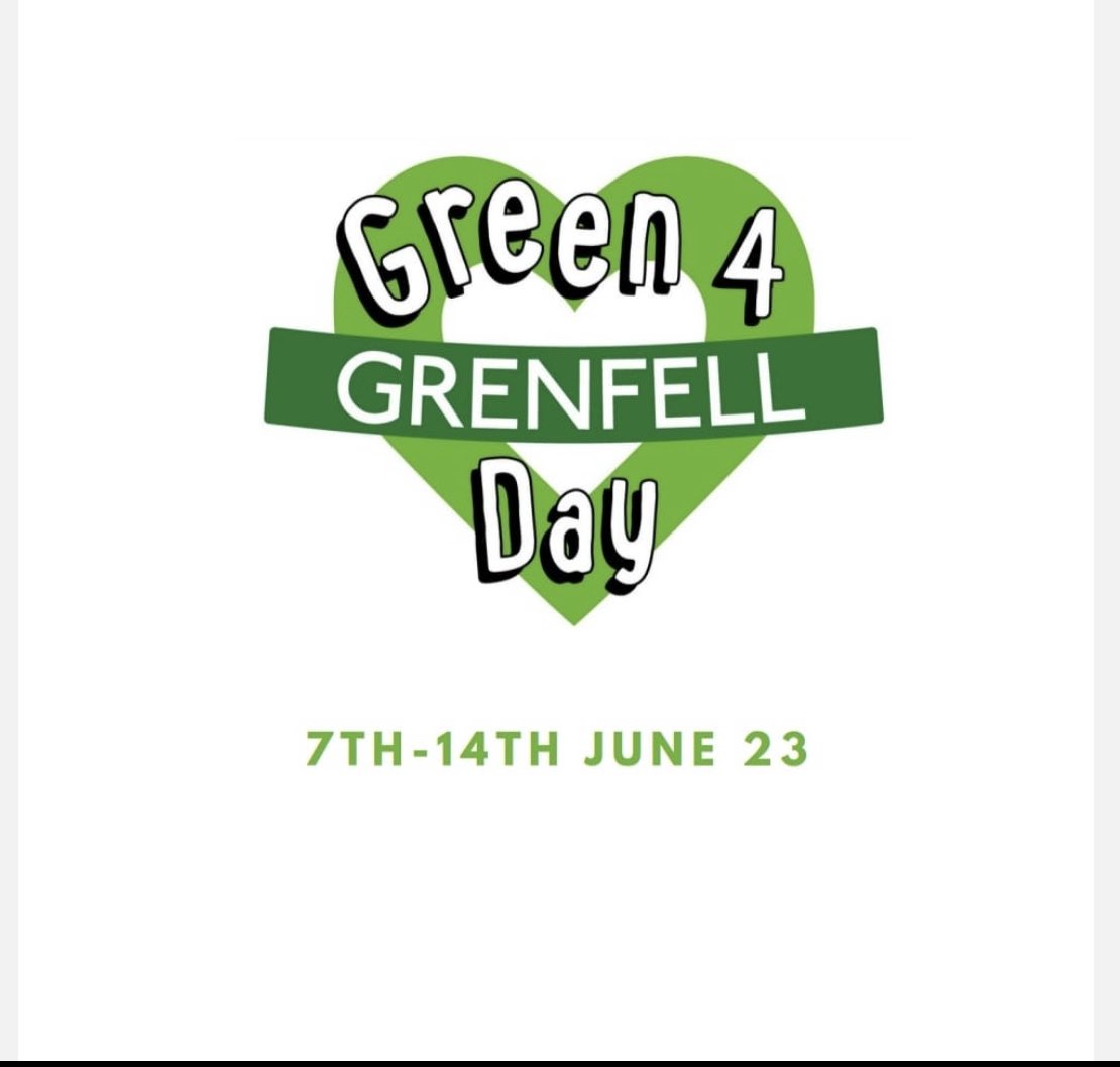 GforGrenfellDay's tweet photo. Save the date 💚 https://t.co/6yWTzWc1C2