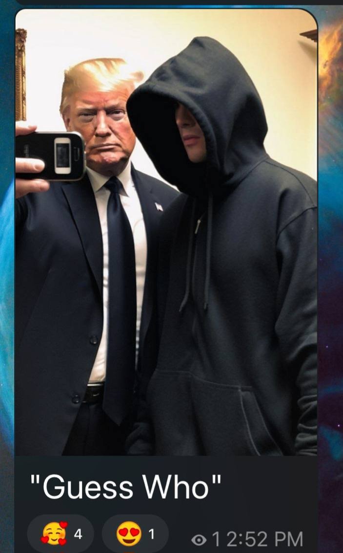 kaylynn1921's tweet photo. Oh my, where to start. .@TheErrantFriend cant be serious right? This is a joke. Has to be, but his cult followers comments are another joke right?  Or do they really believe this is real and true?  AI art courtesy of E implying......... fill in the blank. https://t.co/RMd9fdFCqB