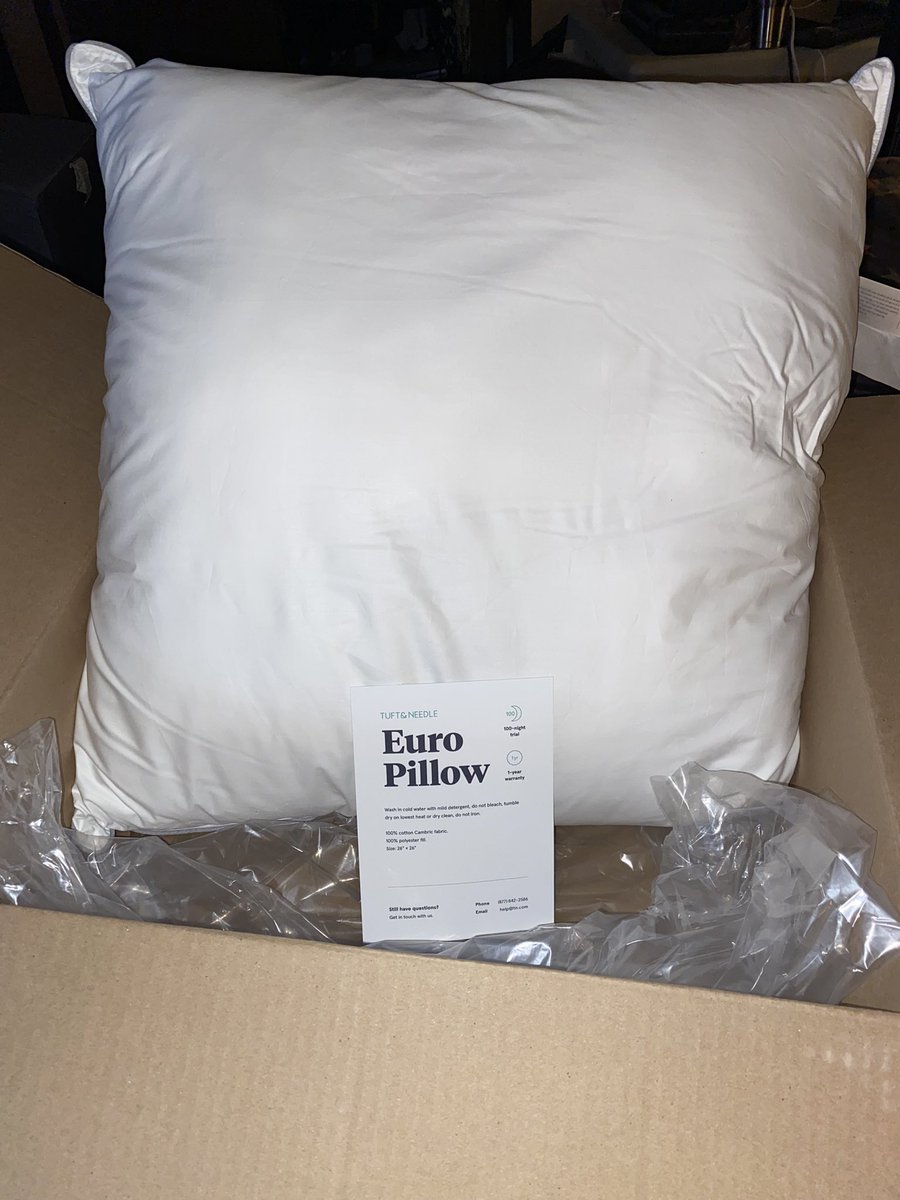 Hello Twitter Reader’s,
I have a review coming soon on the Company & Pillow I received for free in the mail. Thank you to both Brands for sending. #Europillow
