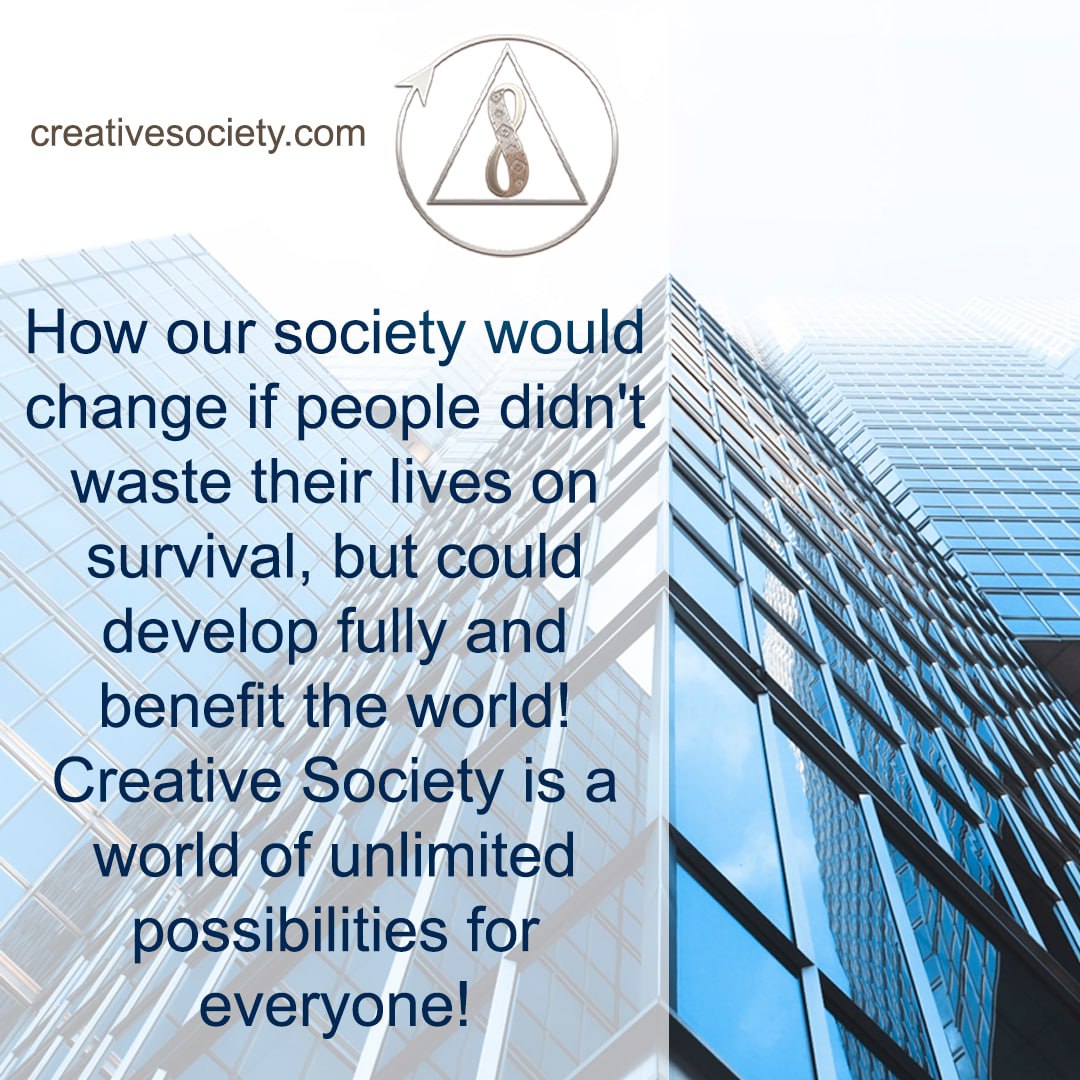 GlobalCrisisEdu's tweet image. Without the stress of survival, mental and physical health may improve, leading to a happier and healthier population. 
#CreativeSociety #SurvivalinUnity #GlobalCrisis #FutureOfHumanity #BasicIncome #EliminatingPoverty #Innovation #SocialEquality

🔵creativesociety.com