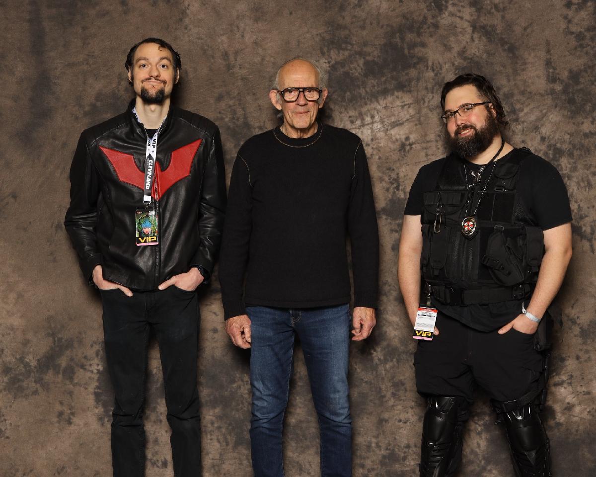 Lifelong dream realized. Glad to get to meet Christopher Lloyd at FanExpo Cleveland 2023.