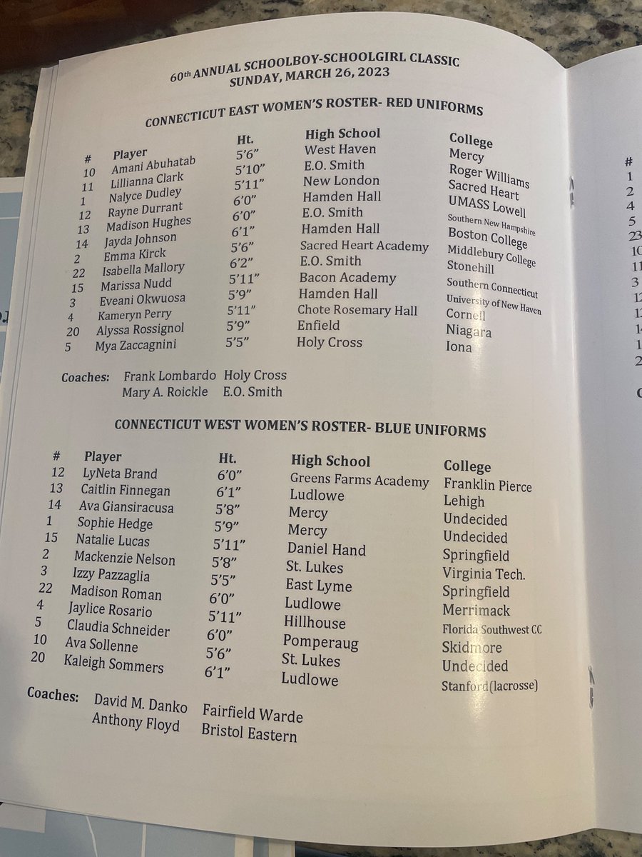 Jjlslh's tweet photo. I had a great time at the JCC Schoolgirl Classic in Bridgeport today!   I am truly honored and humbled to have been selected. Thank you for this amazing experience! @ctstarters @GameTimeCT  @ciacsports @CTHSCA https://t.co/nAcGCQT8I7