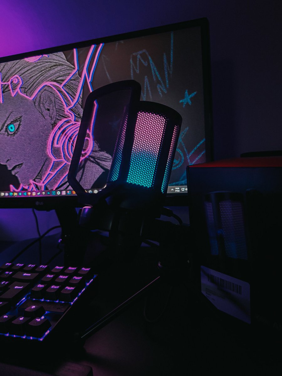 magoestoico's tweet image. 🎙️Fifine A6V Ampligame.

#fifinemicrophone #fifine #microfone #gaming