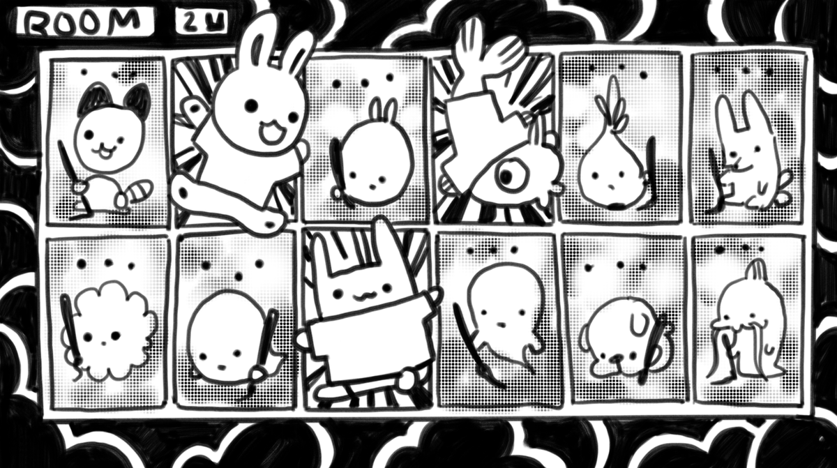 jackboxgames's tweet photo. 👕 Tee K.O. behind the scenes 👕 

Check out this early concept art for the first Tee K.O. game in #PartyPack3. https://t.co/OSICXs0l2T