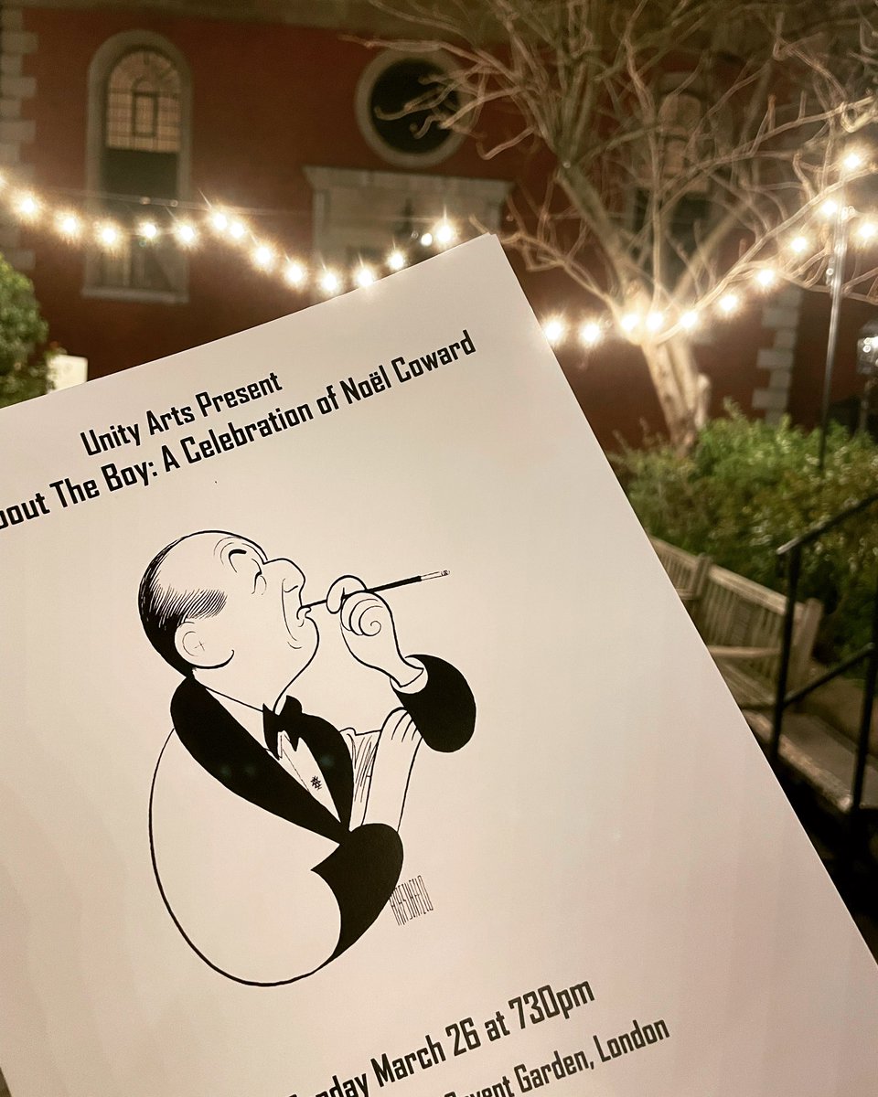 Tonight we were #madabouttheboy - Celebrating the life and work of #NoelCoward on the 50th Anniversary of his passing. Wonderful show created by @arts_unity   I finally got to hear the fantastic #iwenttoamarvellousparty sang by @joemorose and “I couldn’t have like it more” 💗