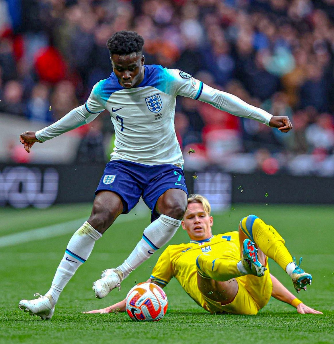 goofy_strikes's tweet photo. ⭐ Need to frame this at the London Art Gallery ⭐.  #Saka #Starboy #ENGvUKR  #Mudryk. https://t.co/RkGtxupMx4