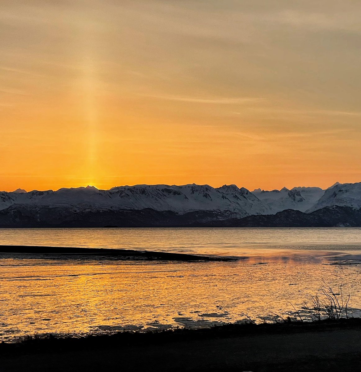 Sunrise in Homer AK