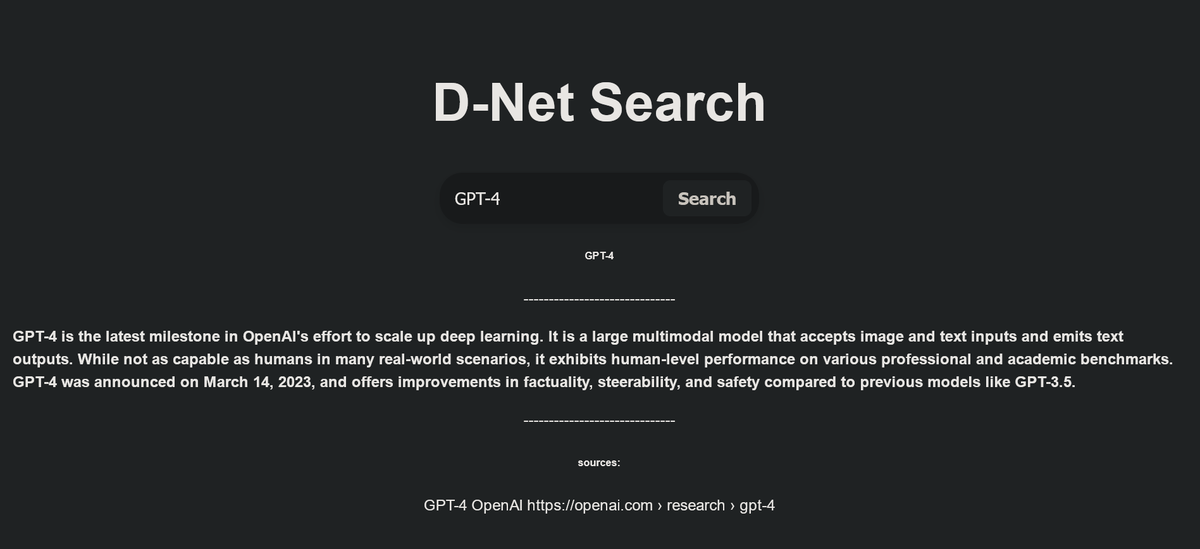 _d_e_s_u's tweet photo. Remember when AI couldn't provide real sources?
#AGI #GPT https://t.co/raJlJrQCp3