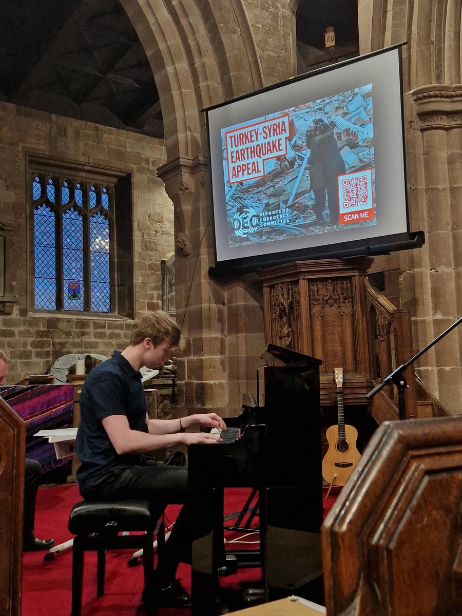Proud to be part of the concert in #stjohnsBromsgrove for #earthquaketurkeysyria Appeal.

So many super talents musicians from <a href="/NBHSPerformArt/">⭐️North Performing Arts⭐️</a> and @SouthBromsHigh. Great to meet <a href="/bbcintroducing/">BBC Music Introducing</a> Erica Jean. 

Thanks to all involved.