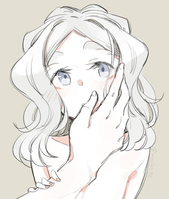 ちびっこちゃんと大きい手の対比いいよね( ˘ω˘ ) #ちびっこちゃん朝活 