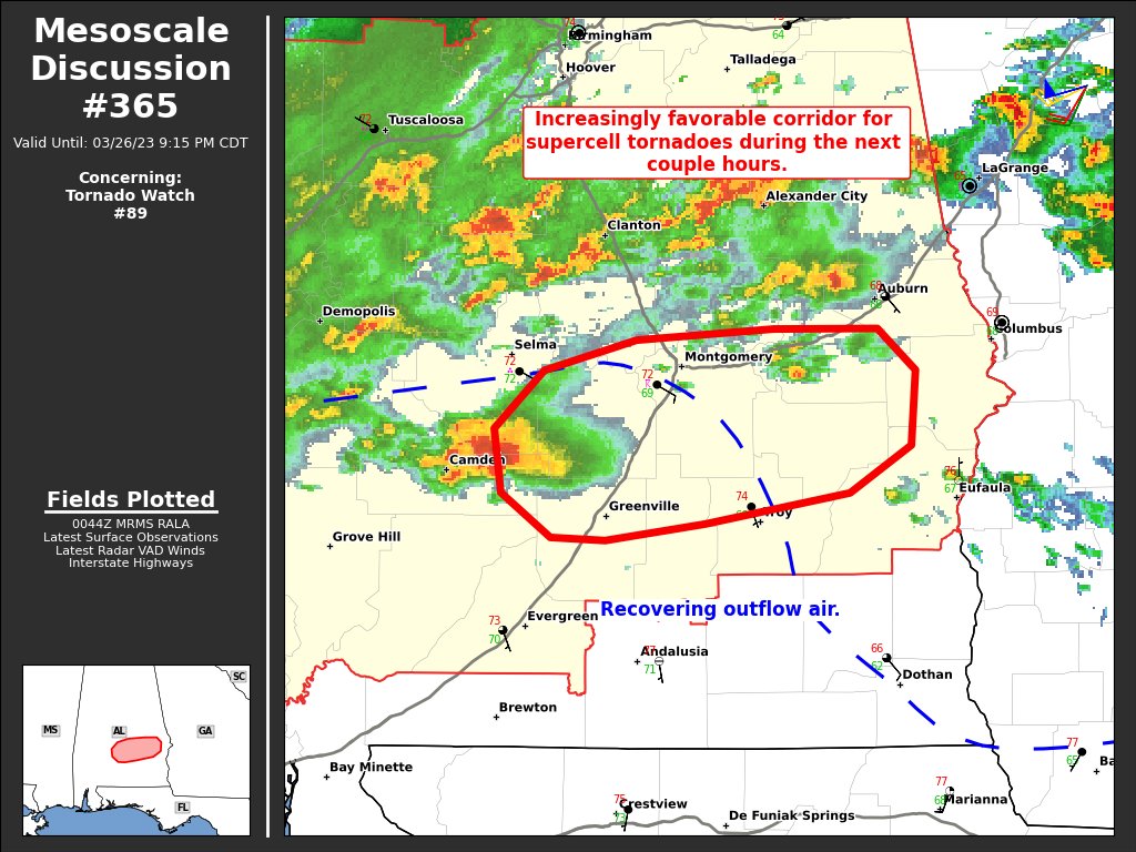NWSSPC's tweet image. 7:49pm CDT #SPC_MD 0365 , #alwx, spc.noaa.gov/products/md/md…
