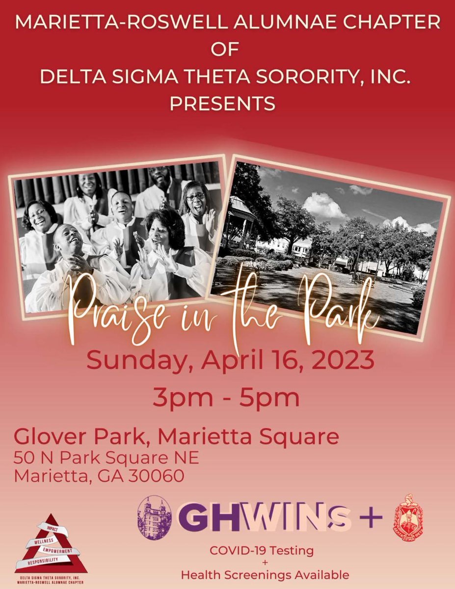 dstmrac's tweet photo. Get REaDy to lift your hands in worship at our first Praise in the Park!

We’ll be at Marietta Square’s Glover Park. Don’t forget your lawn chair! Link in bio for more info.

#dstmrac #dstmracpraiseinthepark2023 #gloverpark #mariettasquare https://t.co/TdgWGgK09x