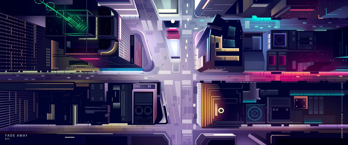 Romaintrystram's tweet photo. New york streets explorations 
#illustration #architecture #city https://t.co/n0iKqdqEtD