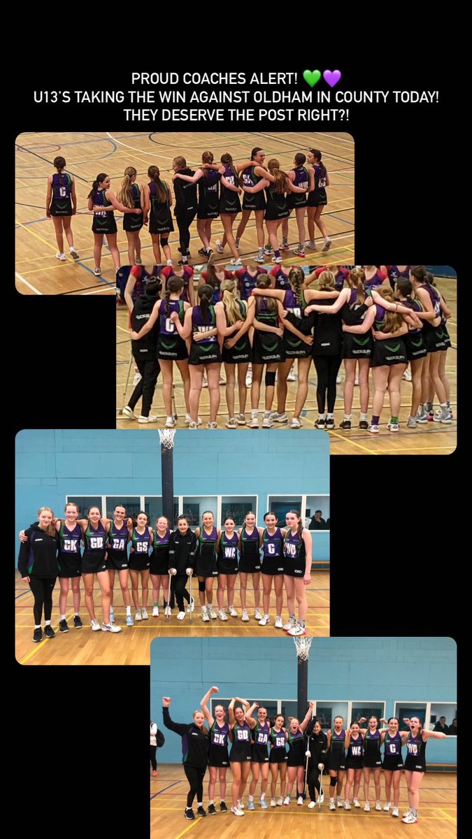 YWCABuryNC's tweet photo. When your U13’s take that BIG WIN in a derby match! 💚💜 https://t.co/ihuYjAsqTH