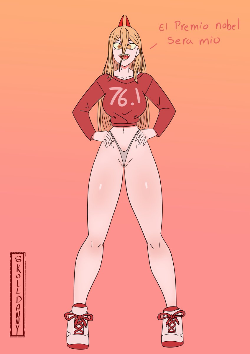 DannySkoll's tweet photo. Espero no haber llegado tarde, aqui esta mi contribucion al arte y al mame.
#draw #chainsawman #POWER #pawa #illustration #myart #art #digitalcolor #digitalart #digitaldraw #cartoon #animegirl #fanart #powerfigure https://t.co/EIZeK98MJA