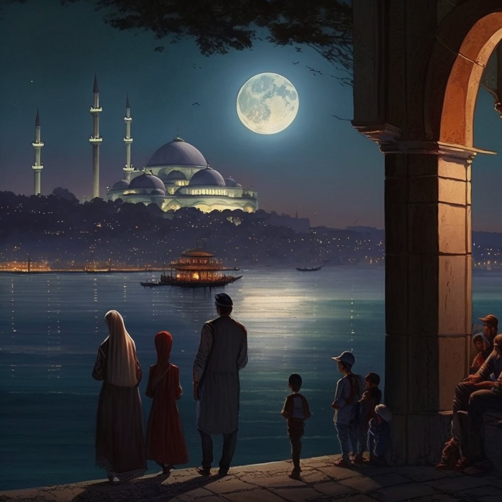 enduluslu_m's tweet photo. Hayırlı Ramazanlar. Allah acılarımızın daha az olduğu, daha mutlu Ramazanlara bizleri çıkarsın. Sizlere bazı yapay zeka modelleri ile oluşturduğum resimleri sunacağım. Burnumda tüten Üsküdar'ı bir de yapay zeka gözüyle ziyaret edeyim istedim. #Ramazan https://t.co/rOY1SRJlCy