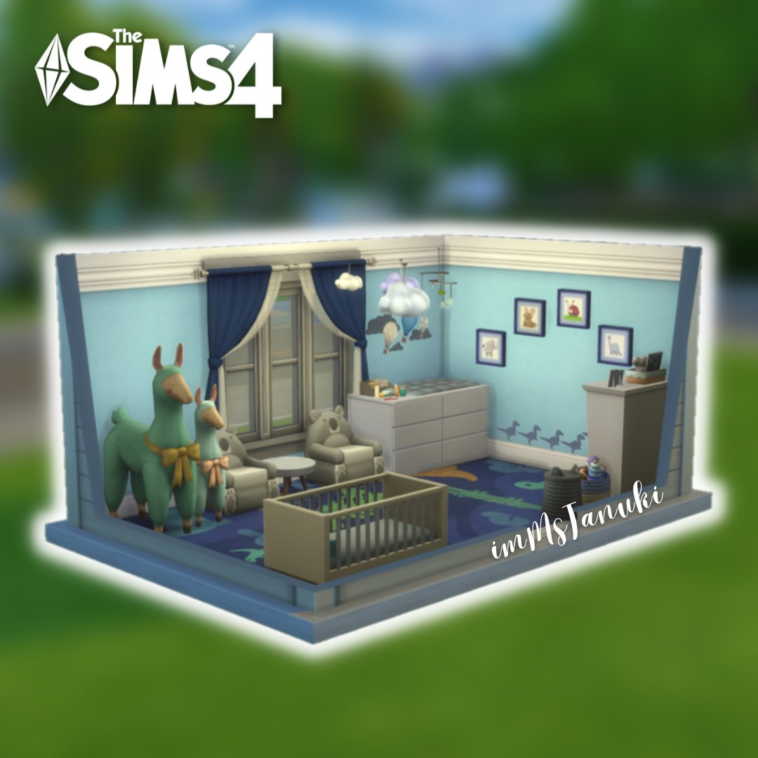 imMsTanuki's tweet photo. Hi all! I made a nursery room with 2 colors and it's BASE GAME only!
Hope you will like it! 

P/S: WHY base game doesn't have the changing table🤦🏻‍♀️

Watch Here: https://t.co/pBgXlTFYOS
Gallery ID: imMsTanuki

#thesims4 #ShowUsYourBuilds #TheSims4Infants #imMsTanuki https://t.co/dfmjFhVO5Q