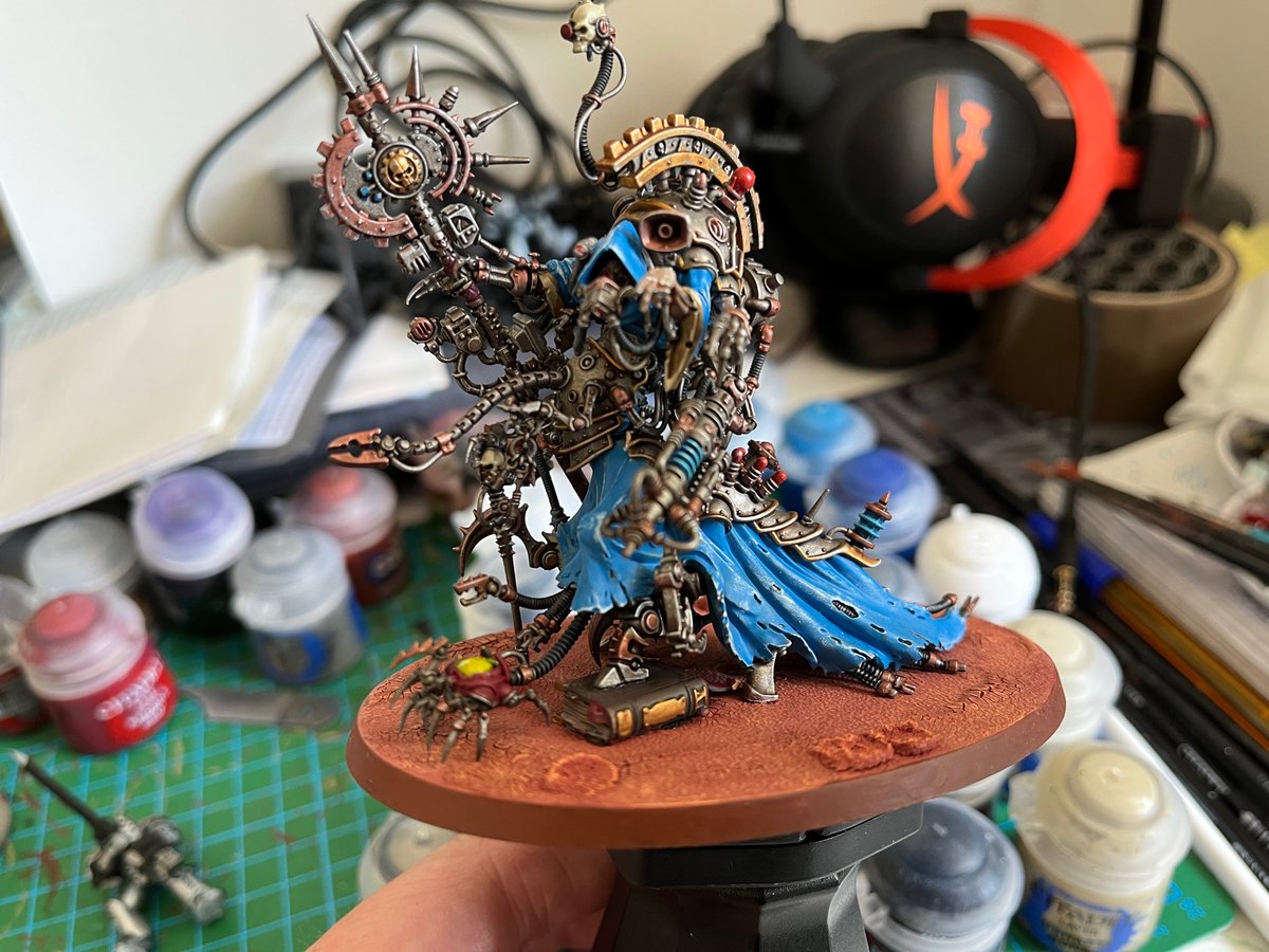 MckennaConlon's tweet photo. @warhammer My Cawl https://t.co/Xd0rQ0UliM