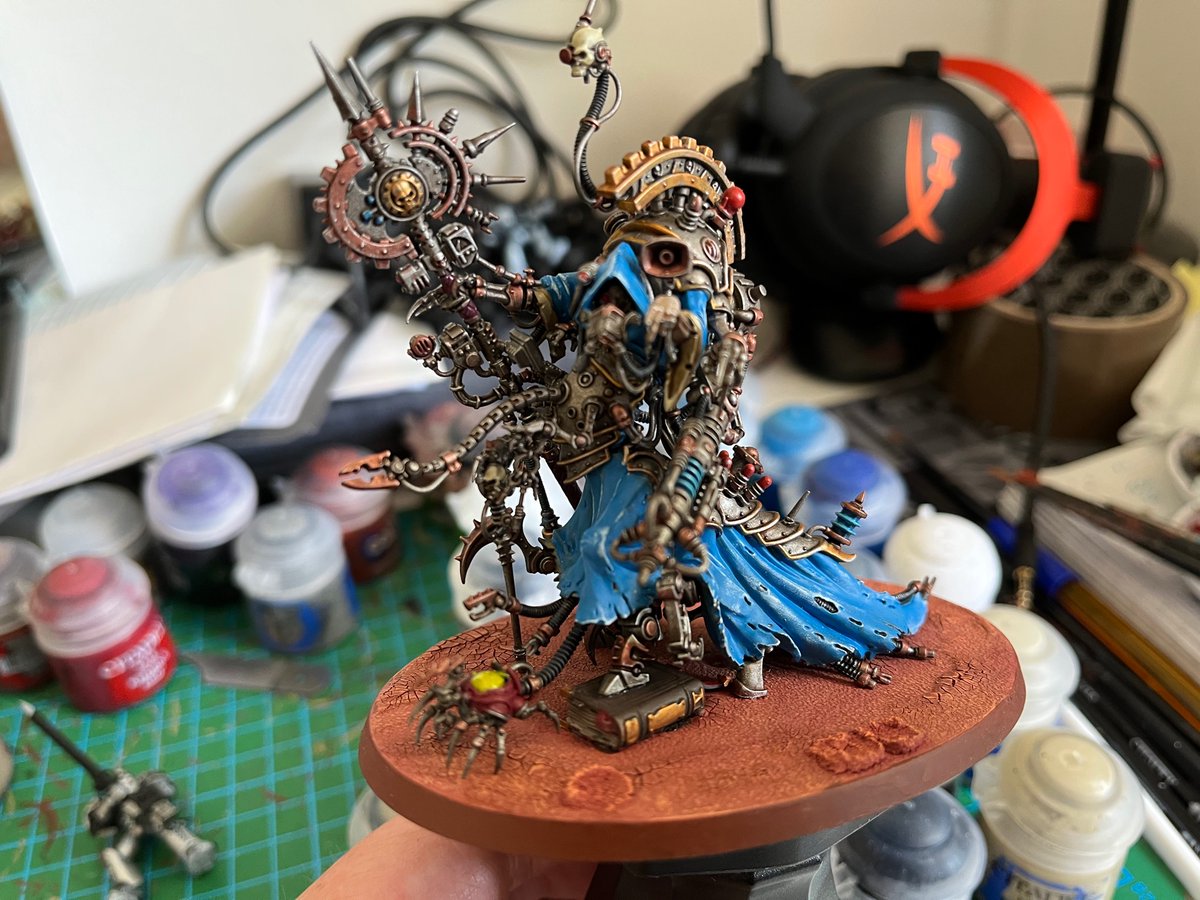 MckennaConlon's tweet photo. @warhammer My Cawl https://t.co/Xd0rQ0UliM