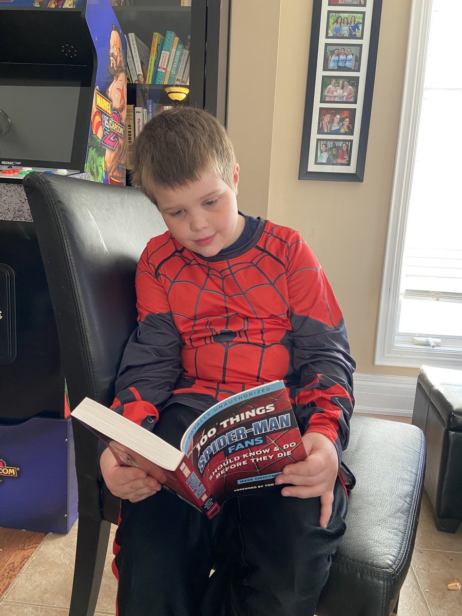 ⁦<a href="/ChasingASMBlog/">Mark Ginocchio</a>⁩ provided my son with some light Sunday afternoon reading