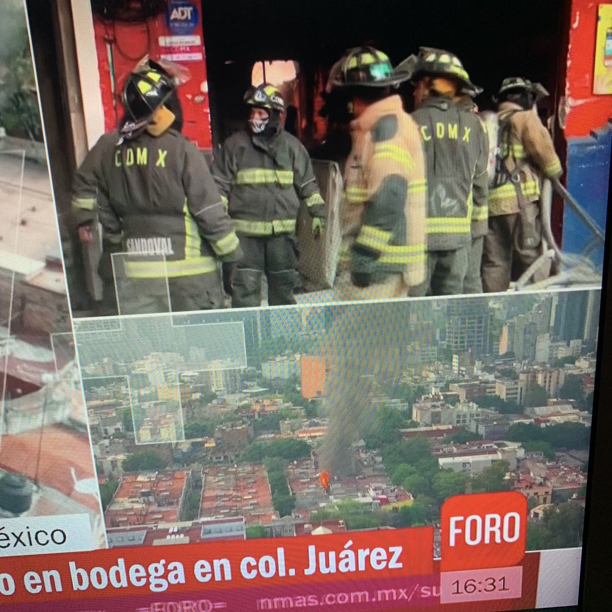 Increíble el Heroico Cuerpo de Bomberos. La destreza para entrar #ColoniaJuarez #incendio