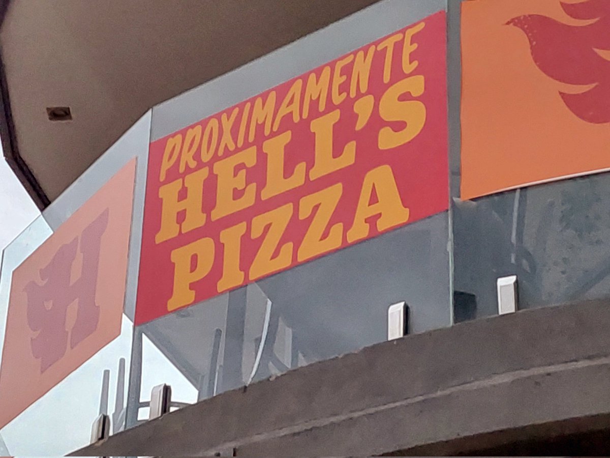 tucumanoide's tweet photo. A pocos días de inaugurar su primer local en la provincia, Hell's Pizza ya tiene definida la ubicación de su segundo local en el shopping Solar del Cerro, también en Yerba Buena. https://t.co/LRnzVtMk1u