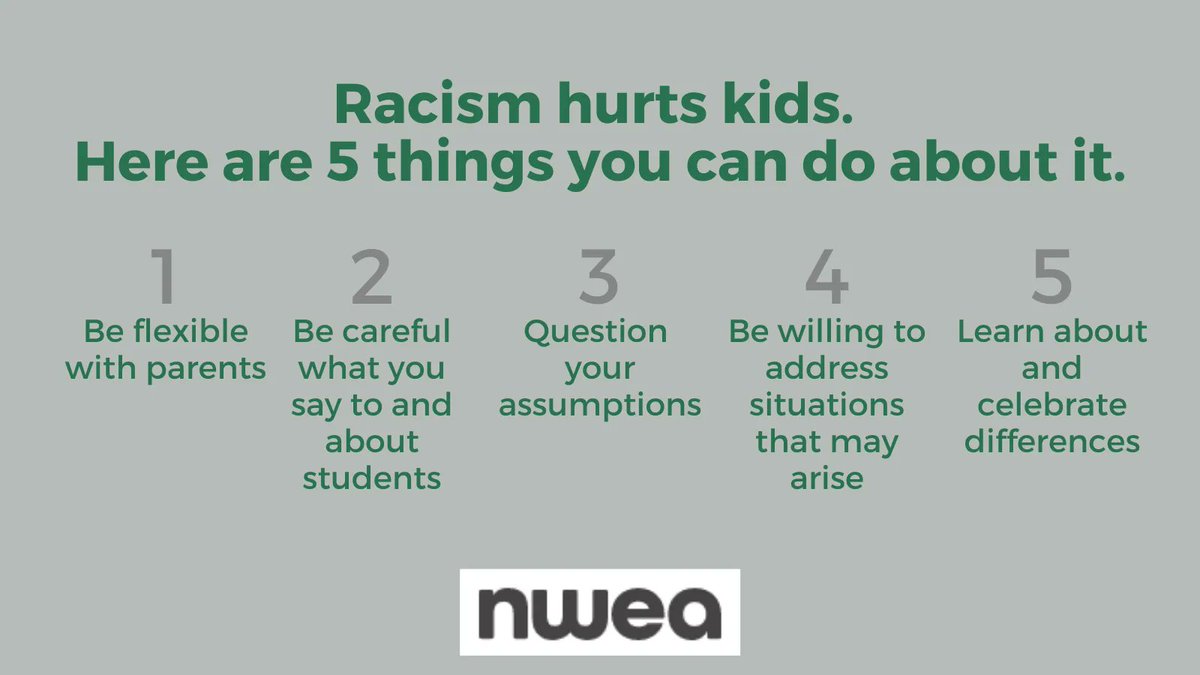 learnwithSAP's tweet image. Research shows that racism has devastating effects on kids' mental and physical health. Read this post from @nwea about what teachers can do to challenge racism: bit.ly/3lEgfqp #edchat #educolor #SEL