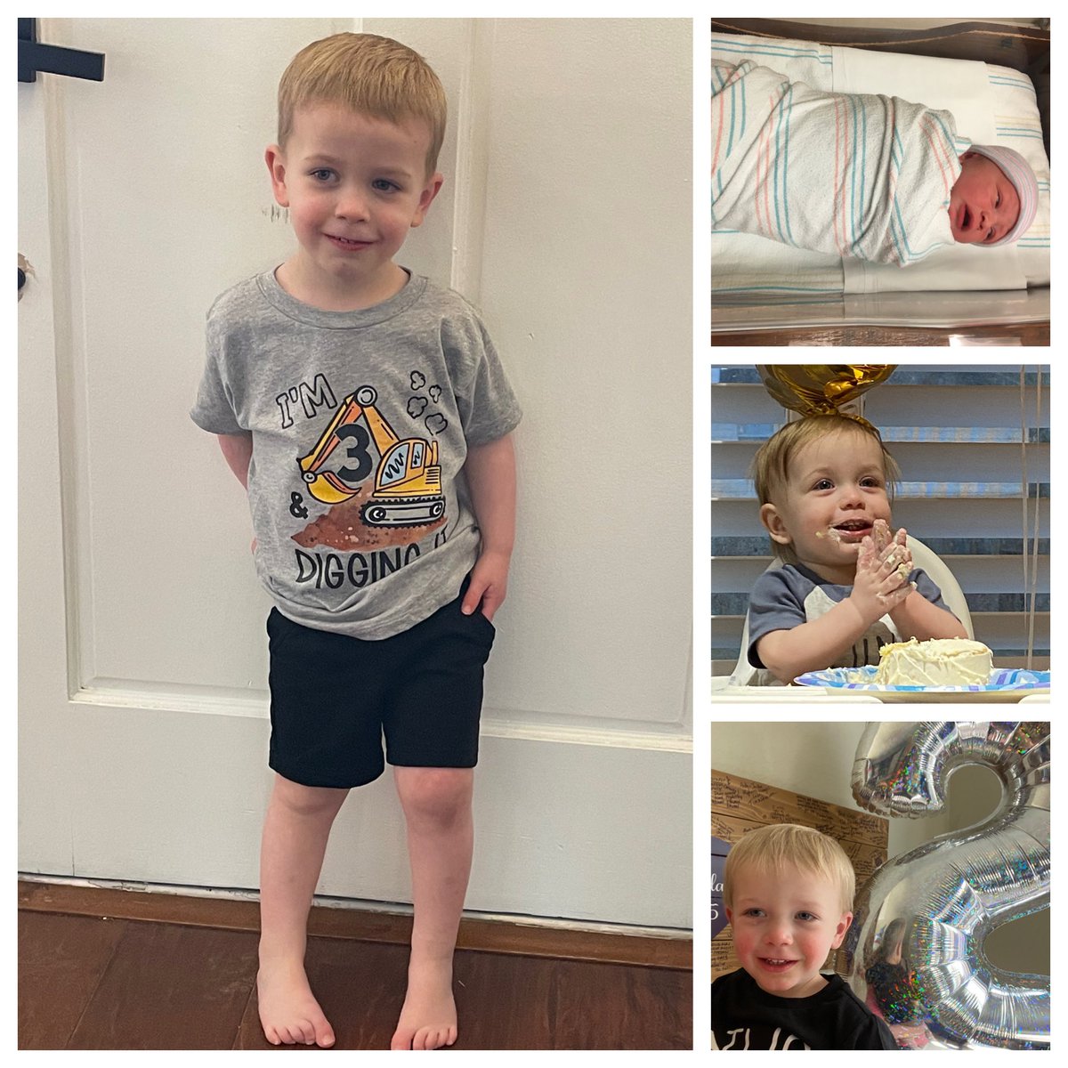 mrsj3285's tweet photo. Happy 3rd birthday Lucas! You continue to amaze us with all the things you learn and do! You are the sweetest little guy and have such a fun personality! We love you so much! Year 3 here you come! @CoachAJohnson https://t.co/ar23xgXwcR