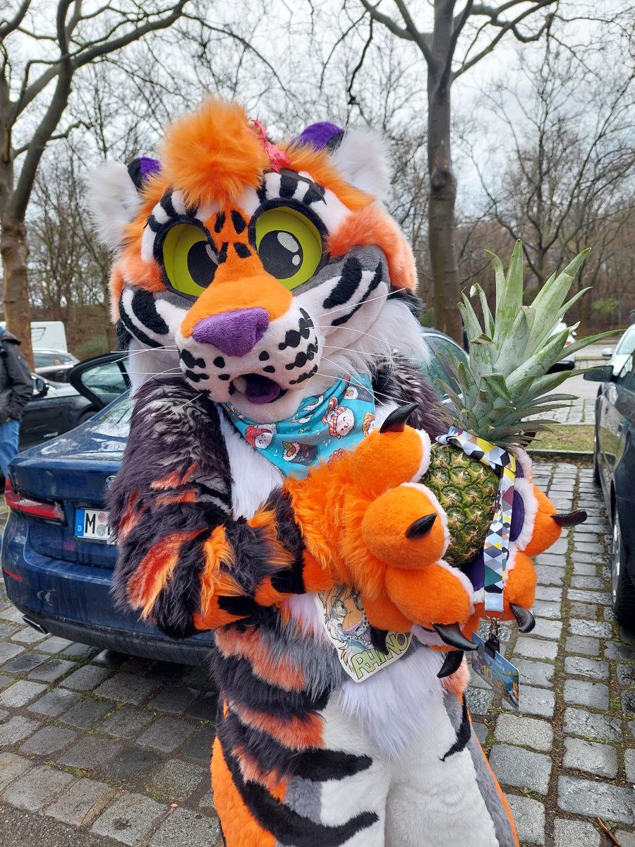 BassBeast90's tweet photo. Today i meet the wonderfull @AnniPineappleFV
It was so much fun with her today at #MSW10 made by @MuenchnerFurs https://t.co/KVdEuWU81k
