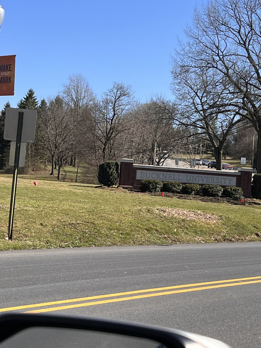 Had a great Junior day visit today at <a href="/Bucknell_FB/">Bucknell Football</a> <a href="/BucknellU/">Bucknell University</a>. Thank you <a href="/gregoryparker2/">Greg Parker</a> for the invite and for your hospitality.