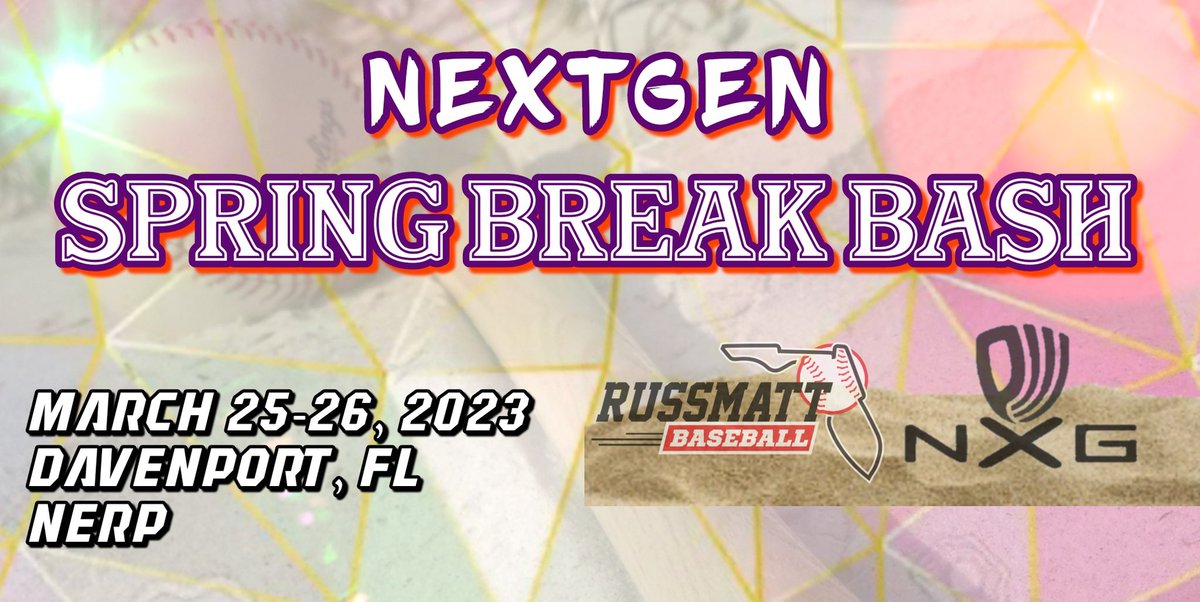 NextGen Spring Break Bash
14U Division Champions
#PWBaseball⛱️⚾️
#PWChampions 

🏆:  Ballers Baseball 14U

🥇:  Gerardo Sandoval
Tournament MVP

💪🏼:  Brody McMillian
Tournament MVPitcher