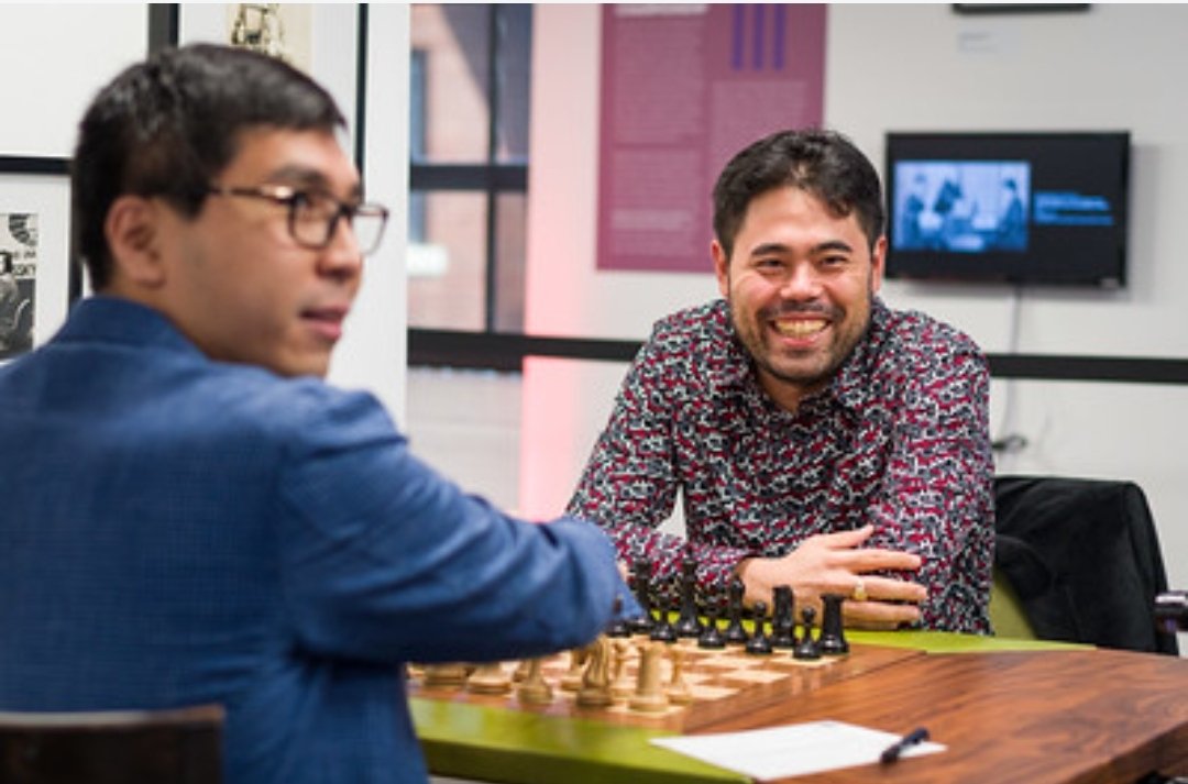 GrandChessTour's tweet image. Congratulations to Hikaru Nakamura, who just won #TheAmericanCup! 🎉
Kudos to Wesley So for showing great fighting spirit! 
@GMHikaru #hikarunakamura #wesleyso