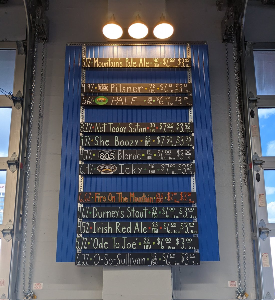 Next stop on this year's brewery tour is one of Reno's newest breweries <a href="/SlieveBrewing/">Slieve Brewing Company</a>. Built out of one of the city's original firehouses. 

Their Mountain pale ale and Belgian strong are worth a try. Cheers!