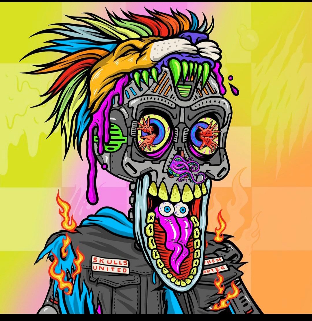 koscryptman's tweet photo. #SevenDaysofMayhem #Day7Mayhem @ToxicSkullsClub new collection SOM.Skulls in their superior form. Sick traits. Amasing work done by the team.Always true to their purpose to bring value to @ToxicSkullsClub .its not just an NFT project its family!

#ToxicSkullsClub #NFTCommunity https://t.co/wXDixkNkHj